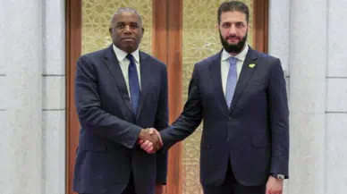 Britanya'dan Suriye ile 14 yıl sonra diplomatik normalleşme: Dışişleri Bakanı Lammy Şam'da