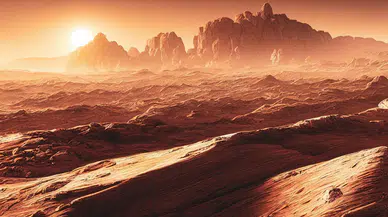 Mars’ta 16 bin km uzunluğunda antik nehir yatakları keşfedildi