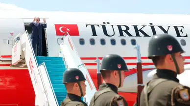 Cumhurbaşkanı Erdoğan, KKTC'ye gitti