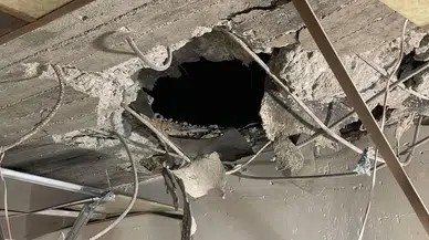 Kerkük Uluslararası Havalimanı’na 3 füze isabet etti: 1 yaralı