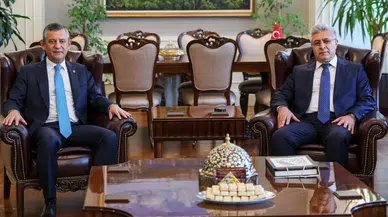 CHP Genel Başkanı Özgür Özel, Yargıtay Cumhuriyet Başsavcısı Muhsin Şentürk ile görüştü
