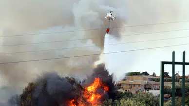 Sicilya’da orman yangınları korkutuyor: 50’den fazla yangın, evler tahliye edildi