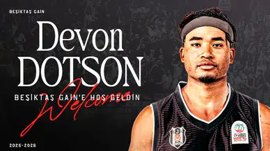 Beşiktaş GAİN, ABD'li oyun kurucu Devon Dotson'u transfer etti