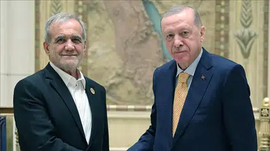 Erdoğan, İran Cumhurbaşkanı Pezeşkiyan ile görüştü: Türkiye üzerine düşeni yapmaya hazır