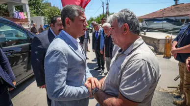 Özgür Özel’den şehit Teğmen Furkan Sert’in ailesine taziye ziyareti