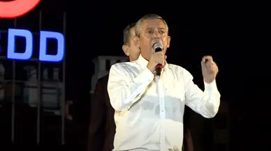 Özgür Özel, Cumhurbaşkanı Erdoğan'a Adana'dan meydan okudu: Seni yüzde 29’la orada oturtmam