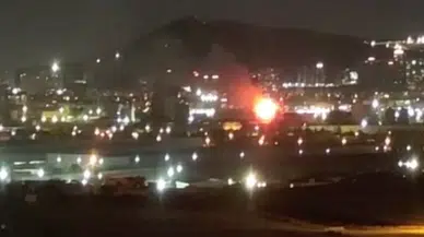 Ankara Sincan'da konveyör bant fabrikasında yangın: Söndürme çalışmaları sürüyor