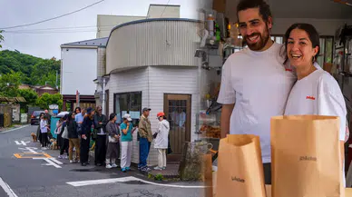 Japonya Kamakura’da kapısında kuyruklar oluşan Türk fırını ‘Pide’