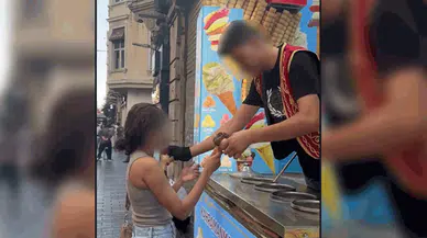 Turisti taciz eden dondurmacıya mühür: Beyoğlu Belediyesi harekete geçti