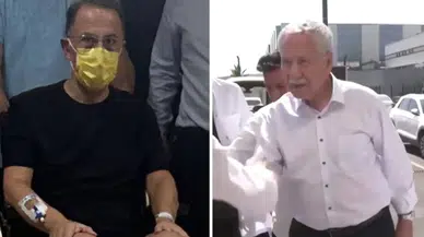 Bülent Arınç’tan Mehmet Murat Çalık’a ziyaret: “Tutuksuz yargılama esas olmalı”