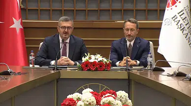 İletişim Başkanlığı'nda devir teslim: Altun görevi Duran'a devretti