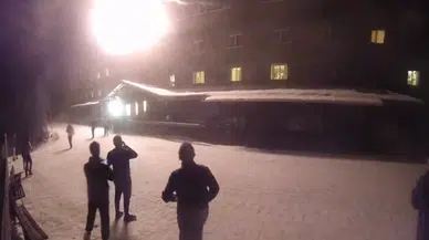 Grand Kartal Otel yangınından korkunç görüntüler ortaya çıktı