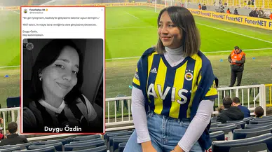 Fenerbahçe, Duygu Özdin için anlamlı bir harekete imza atacak