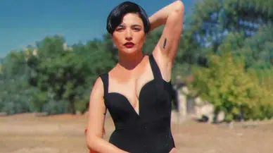 Gonca Vuslateri yeni tarzını '40 yaş sendromu' ifadesiyle paylaştı