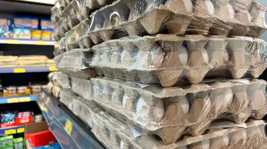 Yumurtaya talebin düşmesiyle fiyatlar da inişe geçti