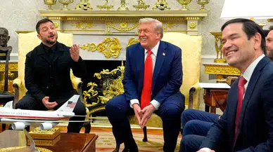 Zelenski, Beyaz Saray'a bu defa askeri üniformayı çıkararak gitti