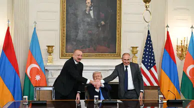 Washington’da tarihi zirve: Trump, Aliyev ve Paşinyan’ı buluşturdu