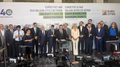 Avrupalı belediye başkanlarından Ekrem İmamoğlu'na ödül