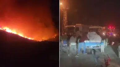 Hatay Hassa’da orman yangını: Evler tahliye ediliyor