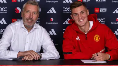 Manchester United, Benjamin Sesko ile 2030’a kadar sözleşme imzaladı