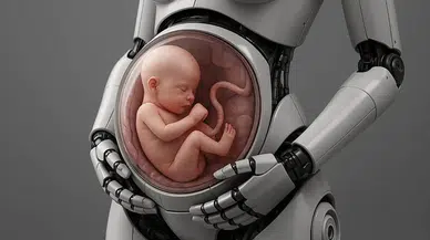Çin’de geliştirilen yapay rahim robotu, bebekleri karnında taşıyabilecek