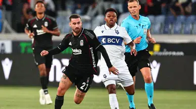 Beşiktaş, Konferans Ligi play-off turu ilk maçında Lausanne Sport ile 1-1 berabere kaldı