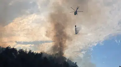 Karabük’te orman yangını: Alevler karayolunu tehdit ediyor