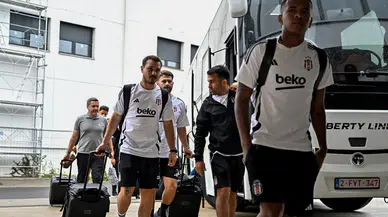 Beşiktaş, yarın oynayacağı Lausanne maçı için İsviçre'ye geldi