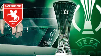 Samsunspor’un UEFA Konferans Ligi rakipleri belli oldu