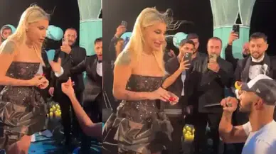 İrem Derici’ye düğünde sürpriz evlilik teklifi: “Evet” dedi