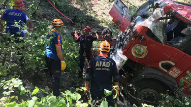 Osmaniye’de yangın söndürme aracının devrilmesinde can kaybı sayısı ikiye çıktı