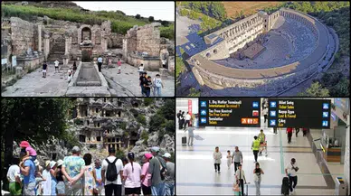 Antalya, günlük yabancı turist sayısında rekor kırdı: 105 bin 284 ziyaretçi