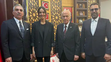 MHP lideri Bahçeli, 'Alevi Açılımı' öncesi Elif Buse Doğan ile buluştu