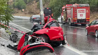 Okmeydanı-Hasdal Bağlantı Yolu’nda feci kaza: Sürücü hayatını kaybetti