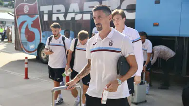 Trabzonspor, Fenerbahçe derbisi için İstanbul’a uçtu