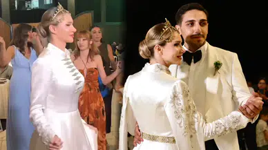 Otilia Bruma ve Bekir Ali Karakaş Yalova’da Türk geleneğine uygun düğün yaptı