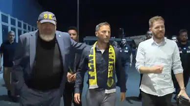 Fenerbahçe’nin yeni teknik direktörü Domenico Tedesco, İstanbul'da