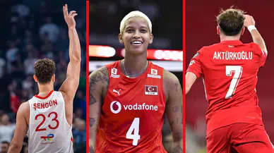 Milli takımlar futbolda, baskette, voleybolda galibiyet alarak 3'te 3 yaptı