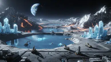 Ay’da büyük platin ve su rezervleri olabilir