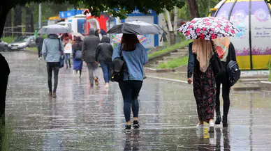 Meteoroloji uyardı: Sağanak yağış bekleniyor