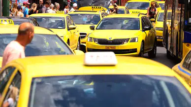 Atina’da taksiciler 18 saat sürecek grev başlattı