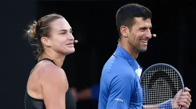 ABD Açık'ta Sabalenka ve Djokovic çeyrek finalde