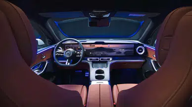 Mercedes-Benz, elektrikli C-Serisi için ilk resmi görseli paylaştı