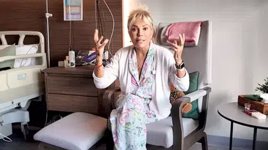 Merdivenden düşünce hastaneye kaldırılan Semiramis Pekkan duyduğu haberle şok oldu: Her şerde bir hayır varmış dedi!