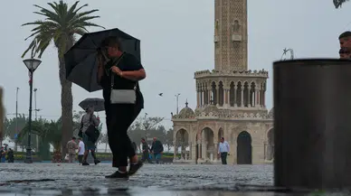 İzmir 121 gün sonra yağmura kavuştu