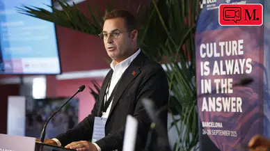 Ahmet Akın’dan İspanya’daki Kültür Zirvesi’nde İspanyolca sunum: “Konuşan kültür her zaman cevaptır, kültürel haklar ise bu cevabın en güçlü sesidir”