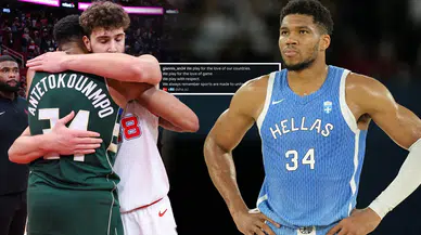 NBA, Giannis'in kulağını mı çekti? Antetokounmpo'dan Türk bayrağına hakaret sonrası özür mesajı