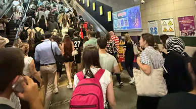 İstanbul metrosunda enerji krizi: Yürüyen merdivenler ve asansörler devre dışı kaldı