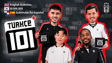 Beşiktaş'ın yıldızları Hyeon-gyu Oh ve Amir Murillo'nun kahkaha dolu Türkçe 101 Plus kapışması