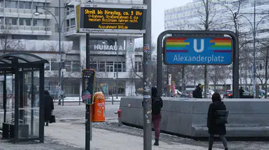 Almanya genelinde ulaşım krizi: Toplu taşımada iki günlük büyük grev kapıda